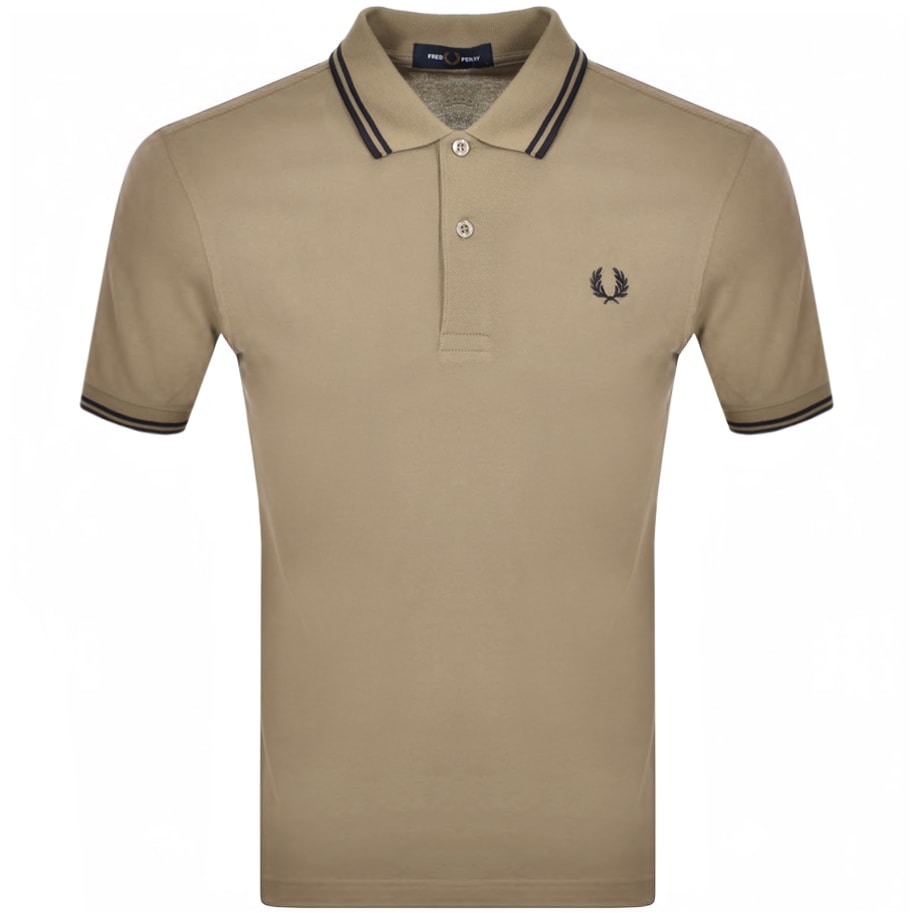 Alternative Image for ProductFred Perry Twin Tipped Polo T Shirt Green1